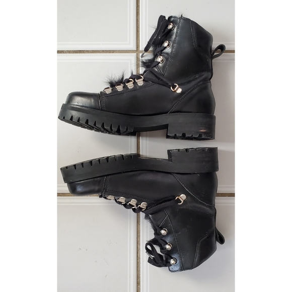 Like New! All Saints Franka Shearling Boots size 36 - Picture 12 of 14